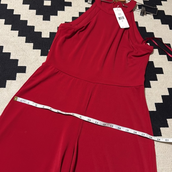 Ralph Lauren Red Wide Leg Jumpsuit - Picture 7 of 7